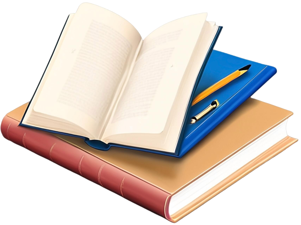 book-white-background